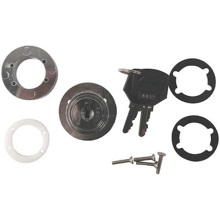 Disc Tumbler Sliding Door Lock, RoundBolt MPN:G GR1250R625PCSM2