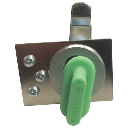 Interchangeable Core Keyed Cam Lock, Brushed Chrome, 1 1/4 in For Door Thickness, 0 Number of Keys MPN:G CI13751203BCOF2