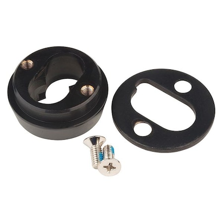 Sliding Door Lock, Black, 3/4 For Door Thickness, SFIC Key Type MPN:G085056