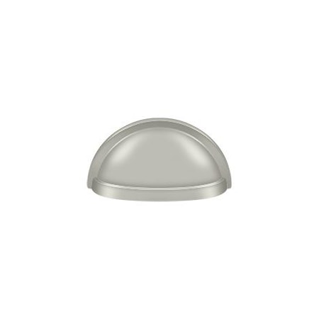 Oval Shell Handle Pull 3-1/2