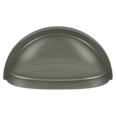 Oval Shell Handle Pull 3-1/2
