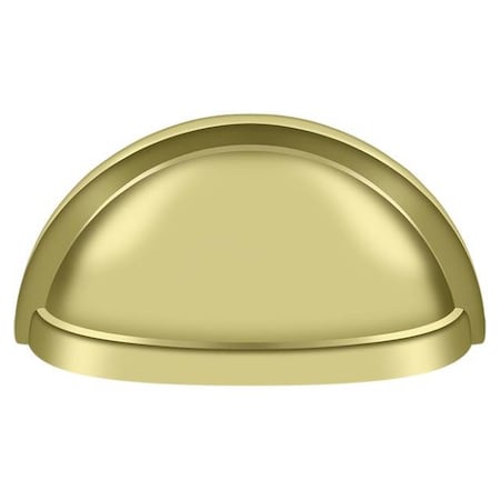Oval Shell Handle Pull 3-1/2