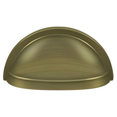 Oval Shell Handle Pull 3-1/2