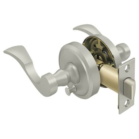 Lacovia Lever Privacy, Right Hand Satin Nickel MPN:PRLLR2U15RH
