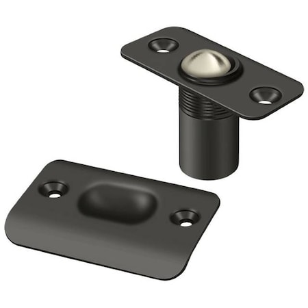 Ball Catch, Round Corners Oil Rubbed Bronze MPN:BC218RU10B
