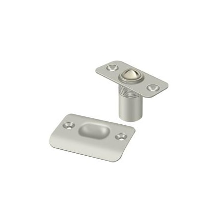 Ball Catch, Round Corners Satin Nickel MPN:BC218RU15