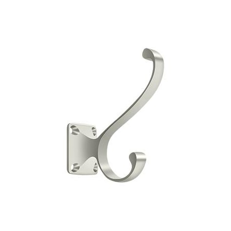 Heavy Duty, Coat & Hat Hook Bright Nickel MPN:CAHH35U14