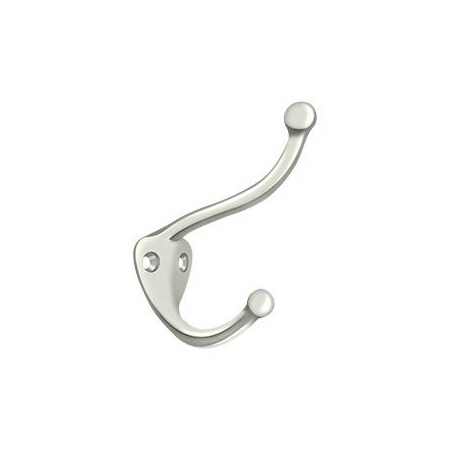Coat & Hat Hook Bright Nickel MPN:CAHH3U14