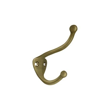 Coat & Hat Hook Antique Brass MPN:CAHH3U5