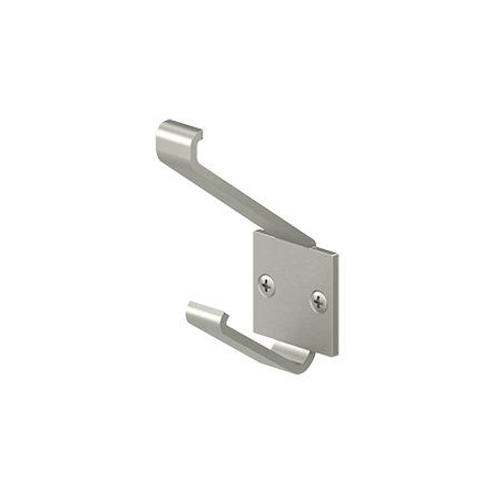 Double Modern Hook Satin Nickel MPN:MH12U15