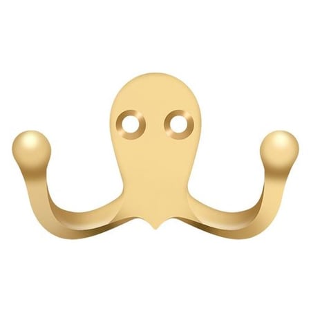 Double Hook Lifetime Brass MPN:WDH15CR003