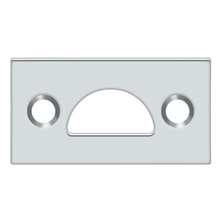 Mortise Strike, Solid Brass Bright Chrome MPN:178MSTU26