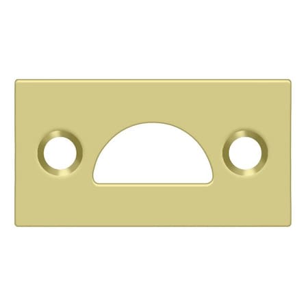 Mortise Strike, Solid Brass Bright Brass MPN:178MSTU3