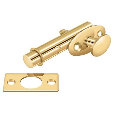Mortise Bolt Lifetime Brass MPN:MB175CR003