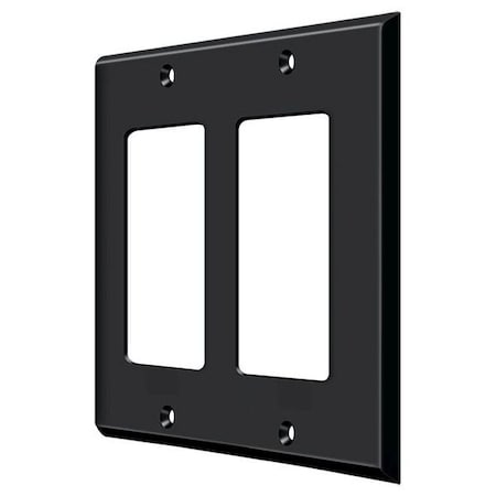 Switch Plate, Double Rocker Black MPN:SWP4741U19