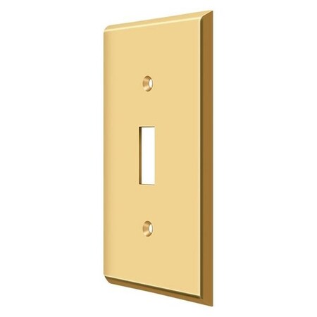 Switch Plate, Single Standard Lifetime Brass MPN:SWP4751CR003