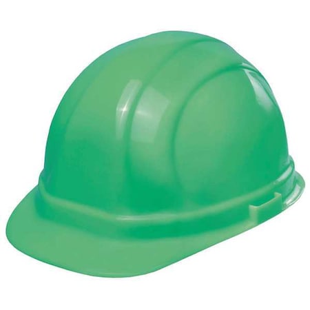 Hard Hat, Omega II, HDPE, 6 Point Pinlock, Type 1, Class E, Green MPN:19302