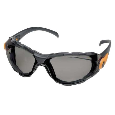 Go-Specs, Safety Glasses, Anti-Fog & Anti-Scratch, Gray Lens, Black Frame, Full-Frame MPN:GG-40G-AF