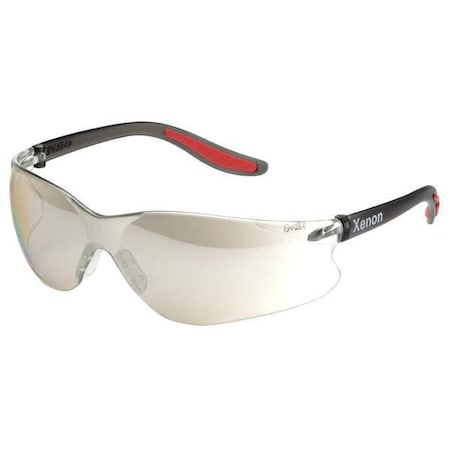 Xenon, Safety Glasses, Uncoated, Light Gray Lens, Black Frame, Frameless MPN:SG-14I/O