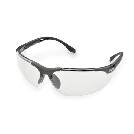 SG-51, Safety Glasses, Anti-Fog, Anti-Static & Anti-Scratch, Clear Lens, Black Frame, Frameless MPN:SG-51C-AF