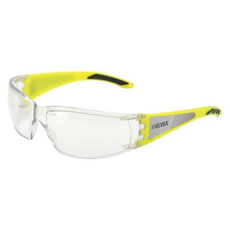 Reflect-Specs, Safety Glasses, Anti-Fog, Clear Lens, Clear Frame, Frameless MPN:SG-53C-AF