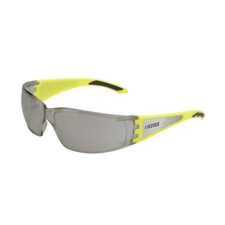 REFLECT-SPEC™ HI-VIZ WITH REFLECTIVE PANELS IN GREY ANTI-FOG MPN:SG-53G-AF