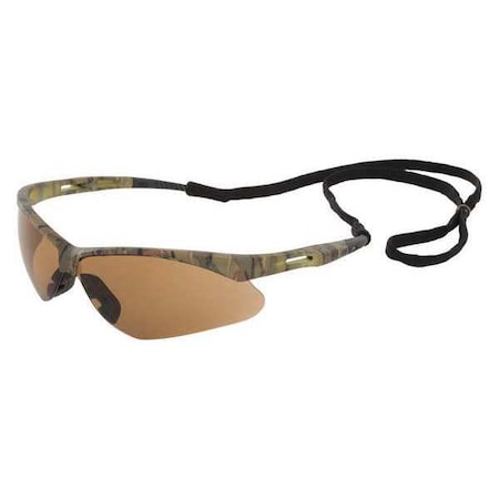 Octane, Safety Glasses, Anti-Fog & Anti-Scratch, Brown Smoke Lens, Camouflage Frame MPN:WEL15337CABRAF