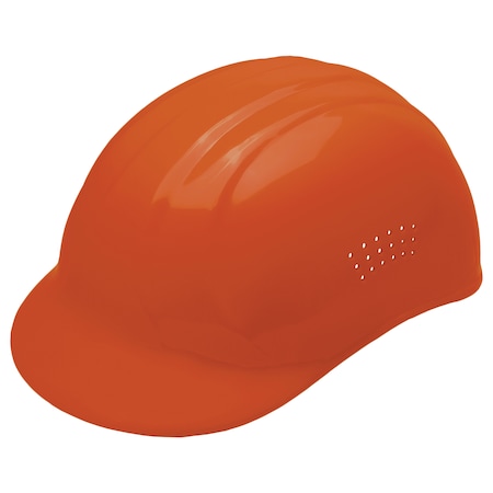 Bump Cap, Front Brim, Polyethylene, Pinlock Suspension, Orange, Fits Hat Size 6-1/2 to 7-3/4 MPN:WEL19113OR