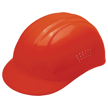 Bump Cap, Front Brim, Polyethylene, Pinlock Suspension, Hi-Visibility Orange MPN:WEL19122HO