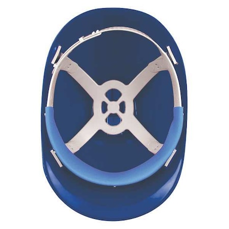 Replacement Bump Cap Brow Pad, Moisture Wicking Sweatband, Nylon/Polyester Foam, Blue MPN:WEL19124BR