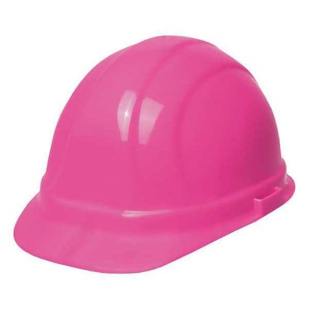Hard Hat, Omega II, Polyethylene, 6 Point Pinlock, Type 1, Class E, Hi-Vis Pink MPN:WEL19129HP