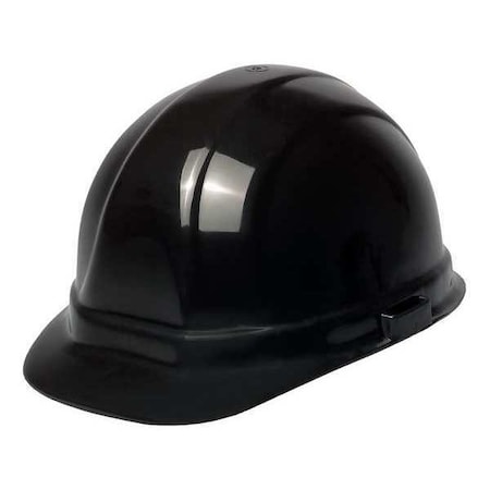 Hard Hat, Omega II, Polyethylene, 6 Point Pinlock, Type 1, Class E, Black MPN:WEL19139BK