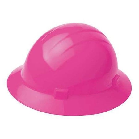 Hard Hat, Americana, Polyethylene, 4 Point Ratchet, Type 1, Class E, Hi-Vis Pink MPN:WEL19199HP