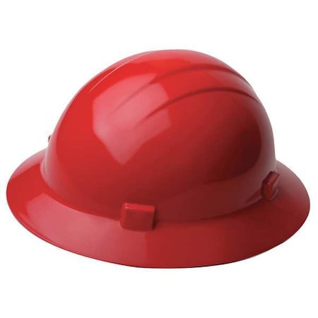 Hard Hat, Americana, Polyethylene, 4 Point Pinlock, Type 1, Class E, Red MPN:WEL19204RE