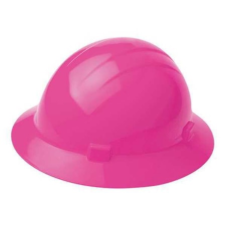 Hard Hat, Americana, Polyethylene, 4 Point Pinlock, Type 1, Class E, Hi-Vis Pink MPN:WEL19210HP