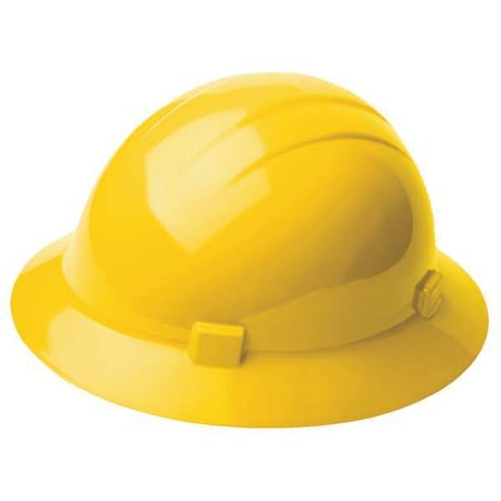 Hard Hat, Americana, Polyethylene, 4 Point Ratchet, Type 1, Class E, Yellow MPN:WEL19222YE