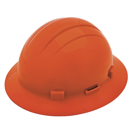 Hard Hat, Americana, Polyethylene, 4 Point Ratchet, Type 1, Class E, Orange MPN:WEL19263OR