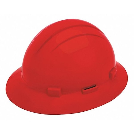 Hard Hat, Americana, Polyethylene, 4 Point Ratchet, Type 1, Class E, Red MPN:WEL19284RE