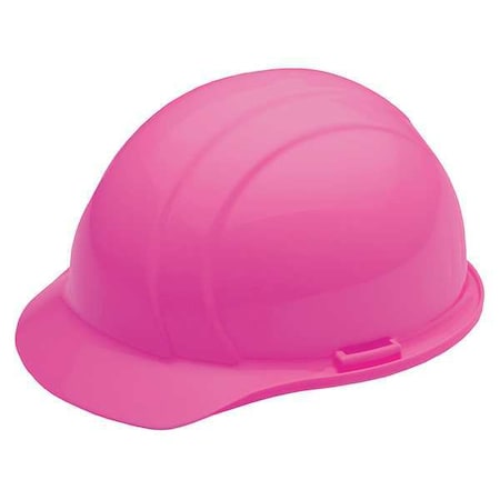 Hard Hat, Americana, Polyethylene, 4 Point Ratchet, Type 1, Class E, Hi-Vis Pink MPN:WEL19369HP