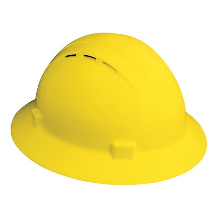 Hard Hat, Americana, Polyethylene, 4 Point Ratchet, Type 1, Class C, Yellow MPN:WEL19432YE