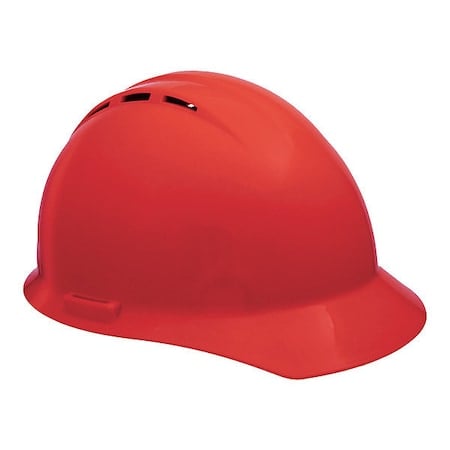 Hard Hat, Americana, Polyethylene, 4 Point Ratchet, Type 1, Class C, Red MPN:WEL19454RE