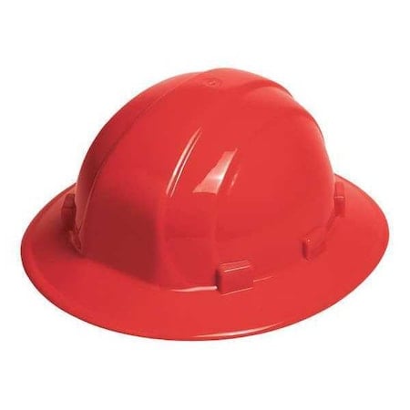 Hard Hat, Omega II, Polyethylene, 6 Point Pinlock, Type 1, Class E, Red MPN:WEL19504RE