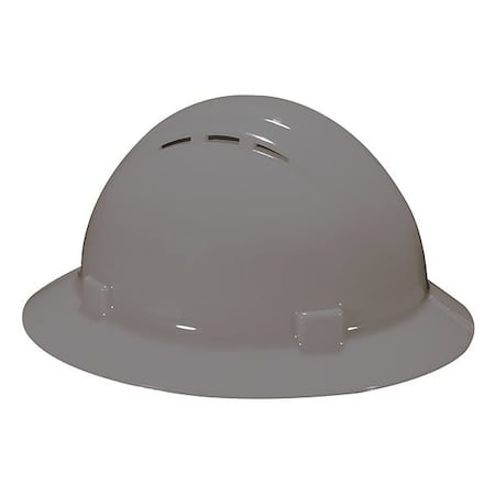 Hard Hat, Americana, Polyethylene, 4 Point Pinlock, Type 1, Class C, Gray MPN:WEL19537GY
