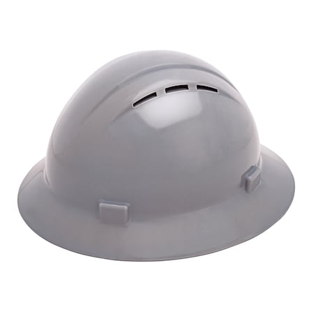 Hard Hat, Americana, Polyethylene, 4 Point Ratchet, Type 1, Class C, Gray MPN:WEL19637GY