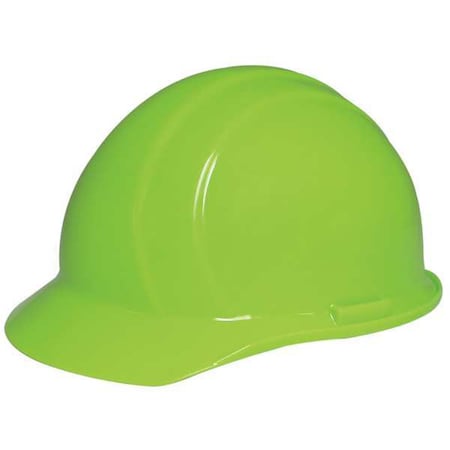 Hard Hat, Americana, Polyethylene, 4 Point Pinlock, Type 1, Class E, Hi-Vis Lime MPN:WEL19760HL