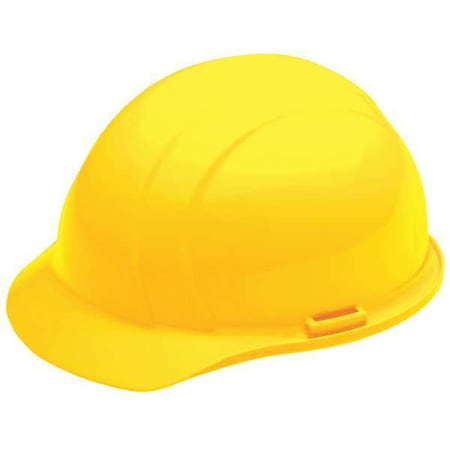 Hard Hat, Americana, Polyethylene, 4 Point Pinlock, Type 1, Class E, Yellow MPN:WEL19762YE