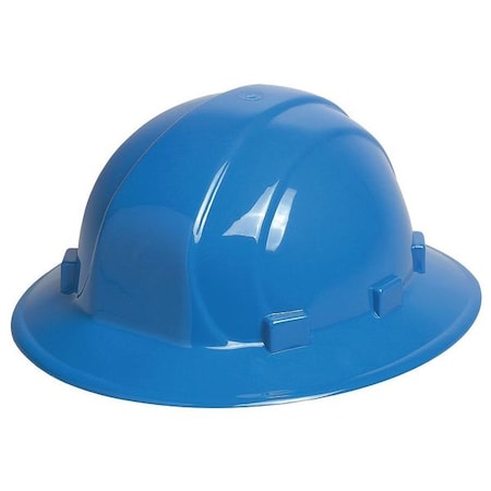 Hard Hat, Omega II, Polyethylene, 6 Point Ratchet, Type 1, Class E, Blue MPN:WEL19916Bl