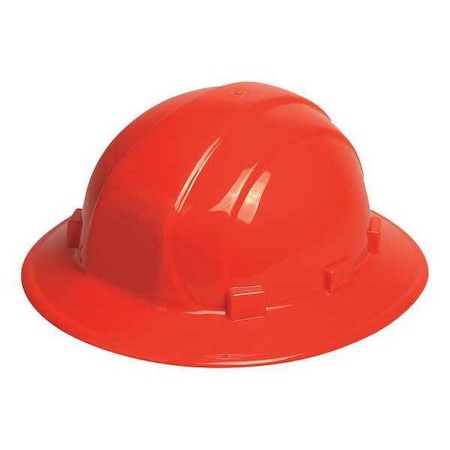 Hard Hat, Omega II, Polyethylene, 6 Point Ratchet, Type 1, Class E, Hi-Vis Orange MPN:WEL19923HO