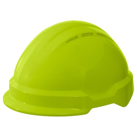 Hard Hat, HDPE, Hi-Viz Lime MPN:WEL21210HL