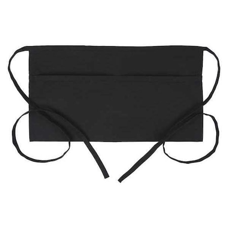 Apron, 2-Pocket Waist, Black, F79 MPN:WFA18440BK